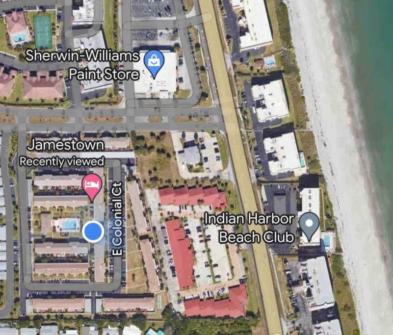 Endless Summer -Updated Townhome, 3-5 Minute Walk To The Beach! Indian Harbour Beach Экстерьер фото